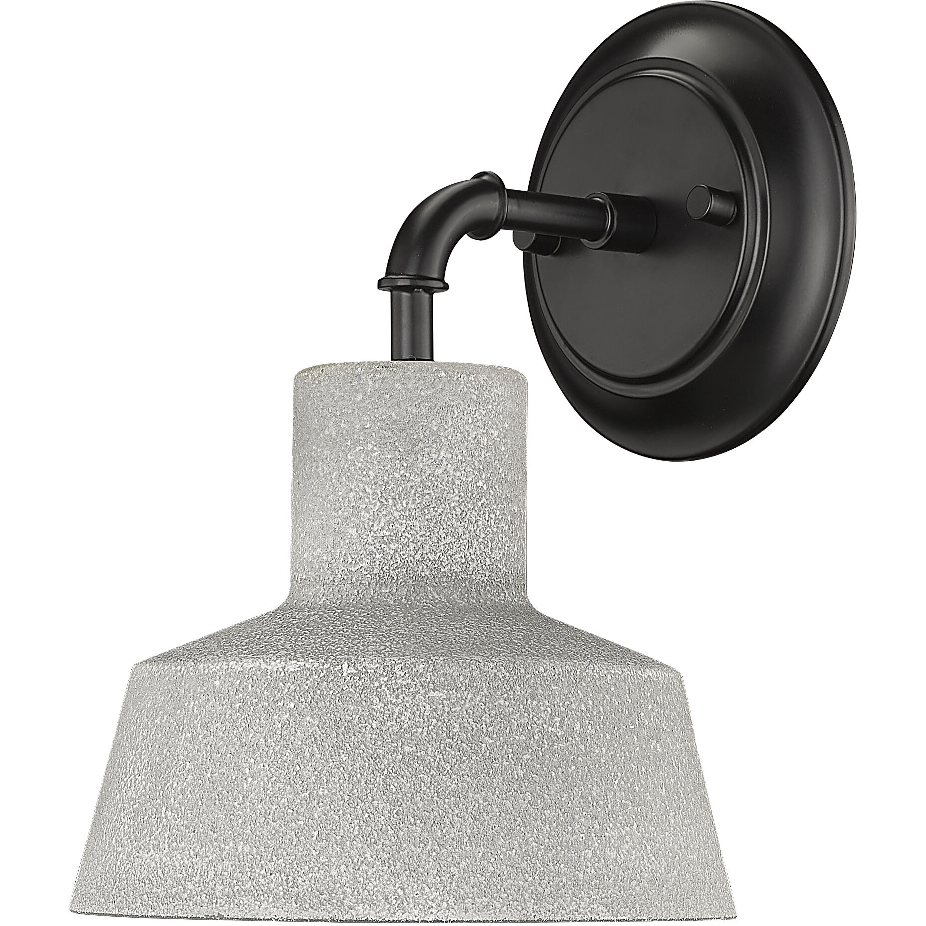 Lloyd 1 Light 10 inch Textured Cement Outdoor Wall Sconce